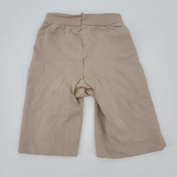 Spanx Power Shapewear Pull On Seamless Stretch Mid Thigh Panties Bare Size A - Picture 3 of 5